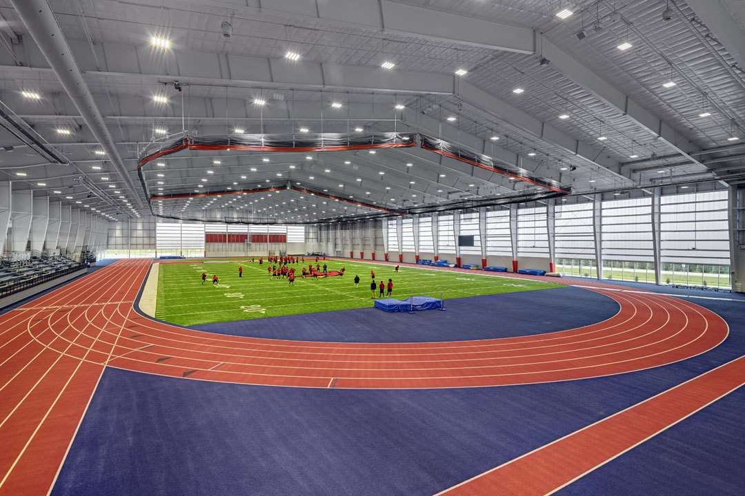 Saginaw State Valley University Fieldhouse interior