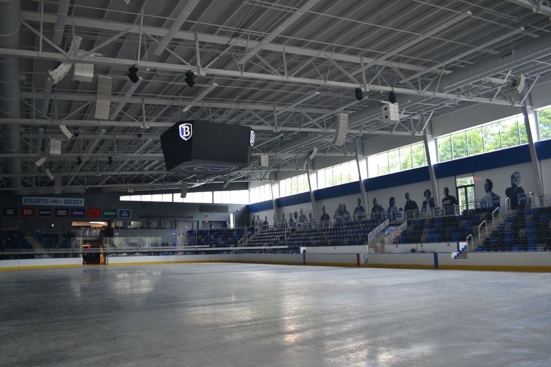 Bentley University Arena interior
