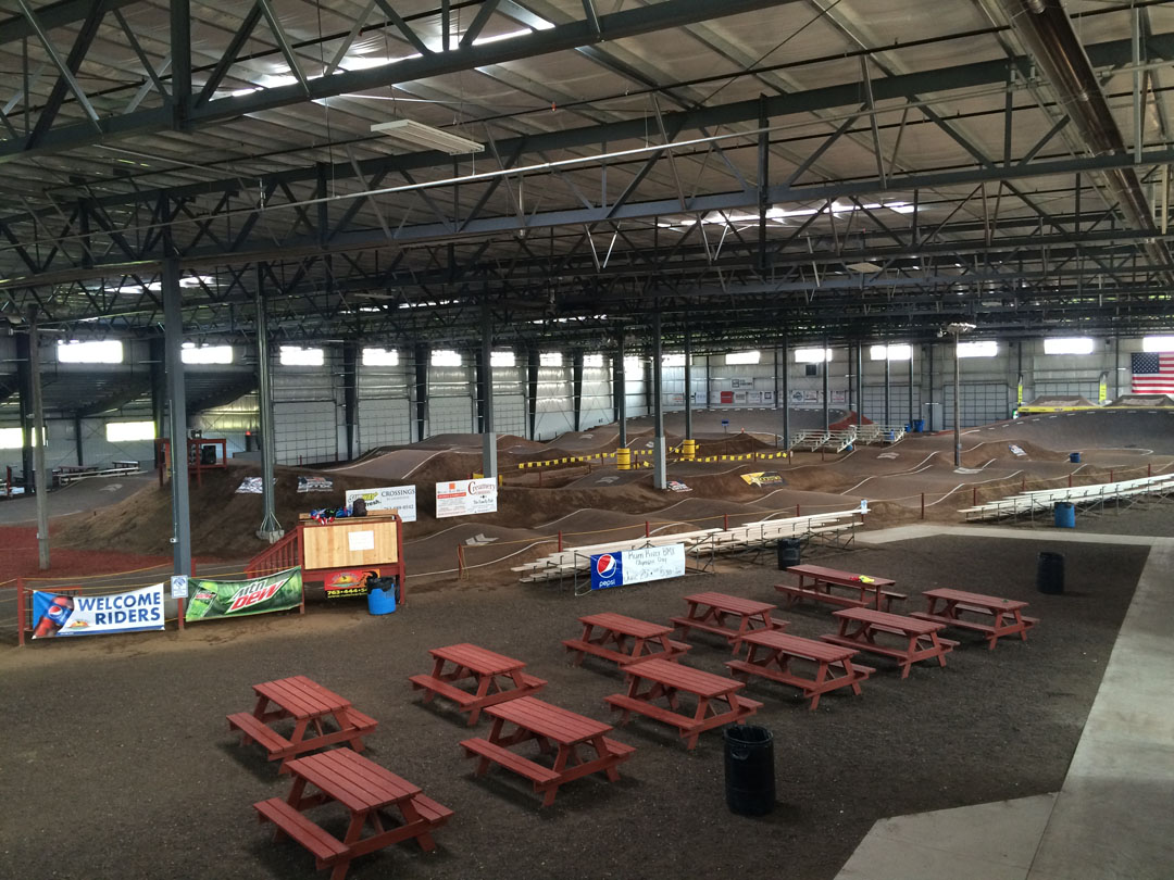 interior of Isanti Indoor Arena