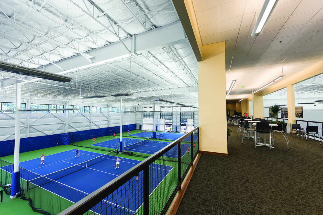 Stafford Hills Club interior courts 