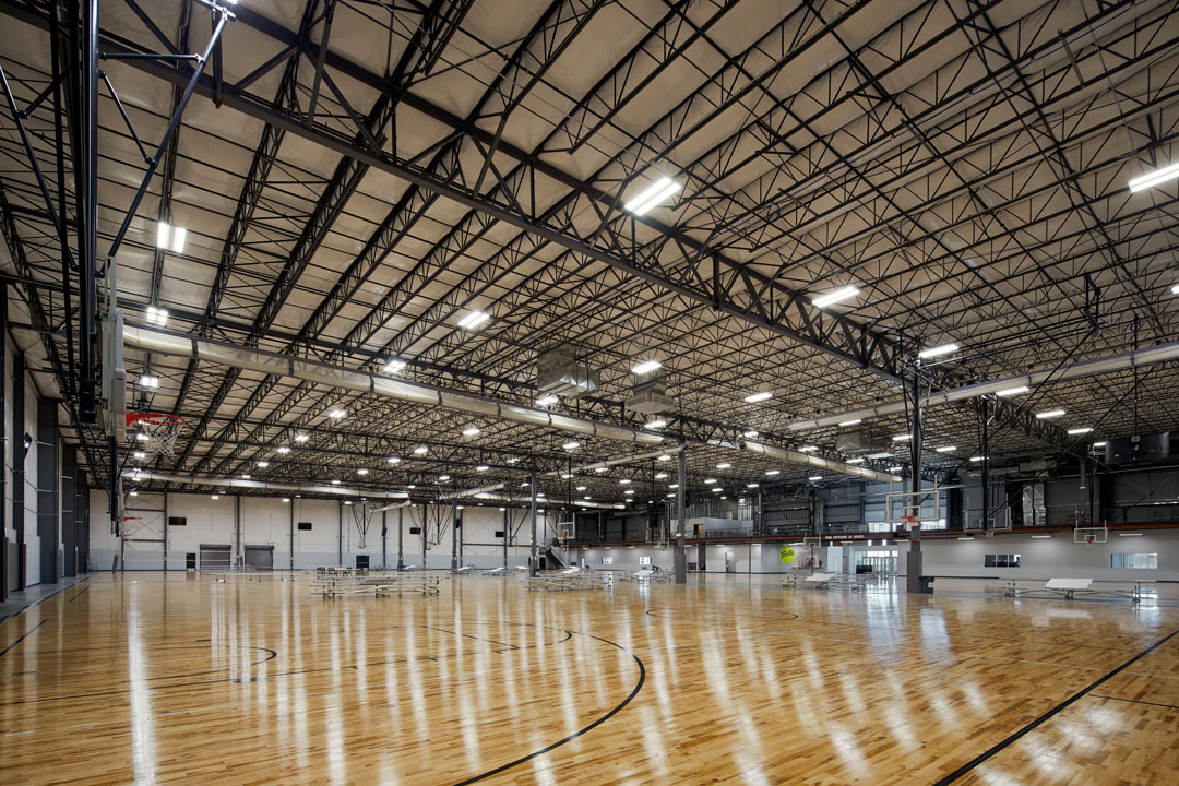 Kinetic Sports Complex interior 
