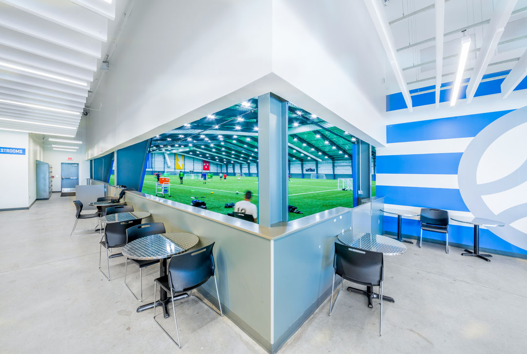 Stryker Sports Complex interior 