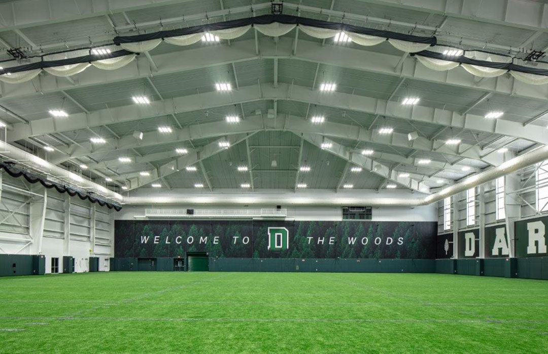 Dartmouth Indoor Practice Facility interior 