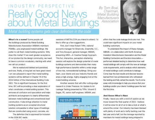 MCN - Chairman's Column - September 2022